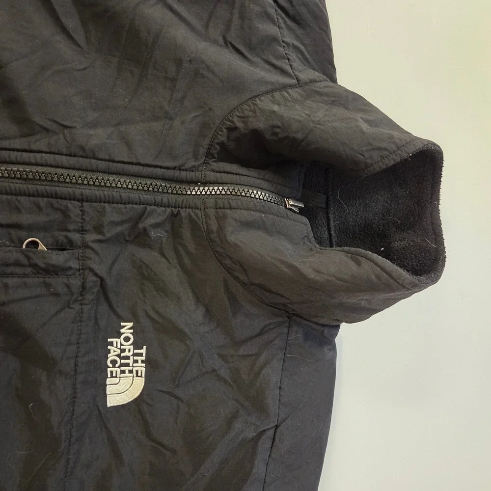 The North Face Denali Polartec Full Zip Fleece Jacket Mens Medium Black
